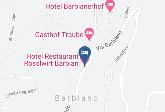 Bolzano - Hotel Restaurant Rosslwirt Barbian Maps