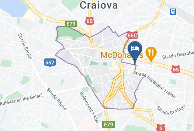Hotel Restaurant Royal Craiova Map