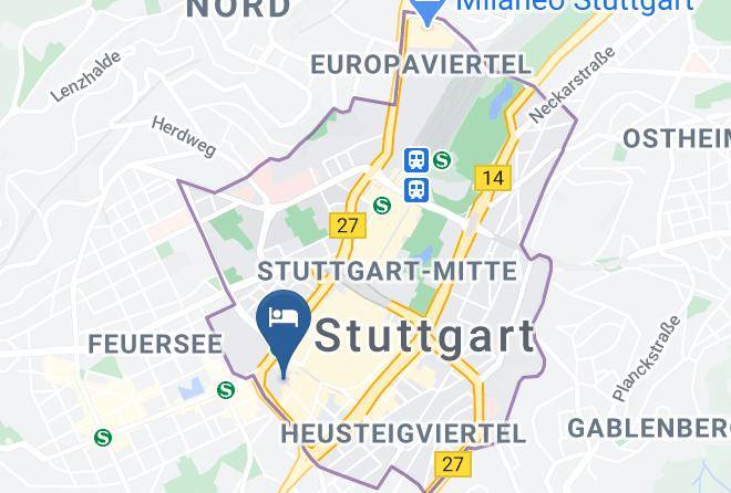 Stuttgart - Hotel Restaurant Royal Maps