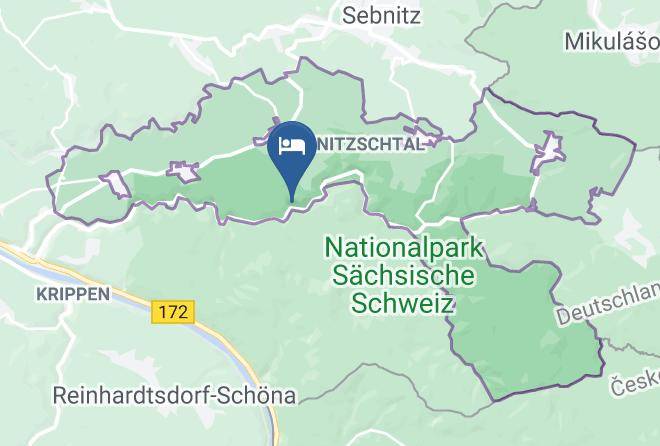 Sachsische Schweiz Osterzgebirge - Hotel Restaurant Sachsische Schweiz Lichtenhainer Wasserfall Maps