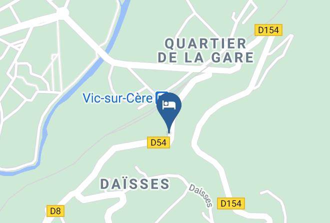 Cantal - Hotel Restaurant Saint Joseph Maps
