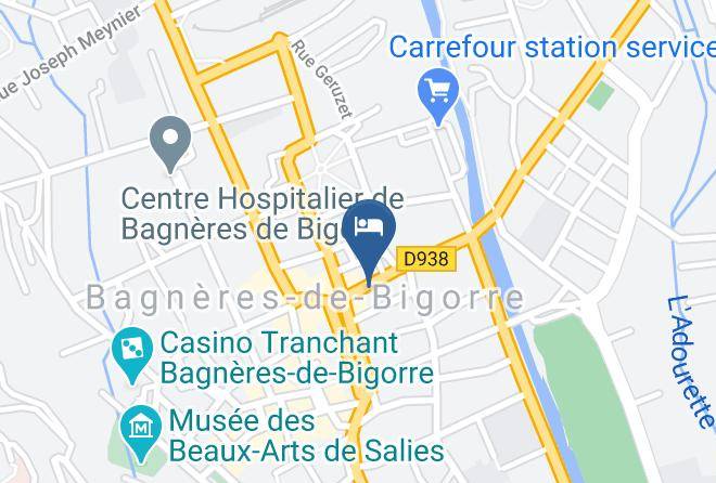 Hautes Pyrenees - Hotel Restaurant Saint Vincent Maps
