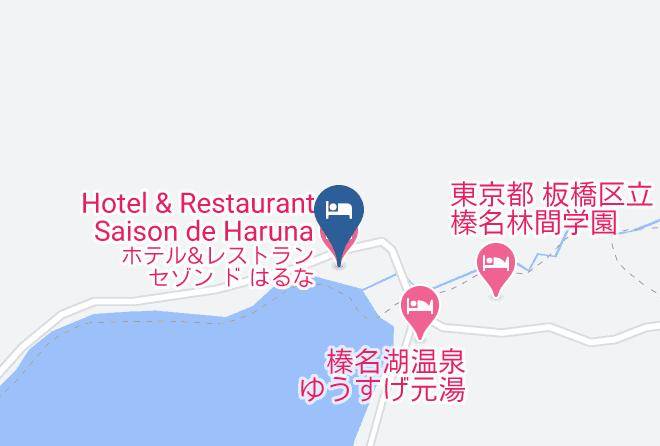 Takasaki City - Hotel & Restaurant Saison De Haruna Maps