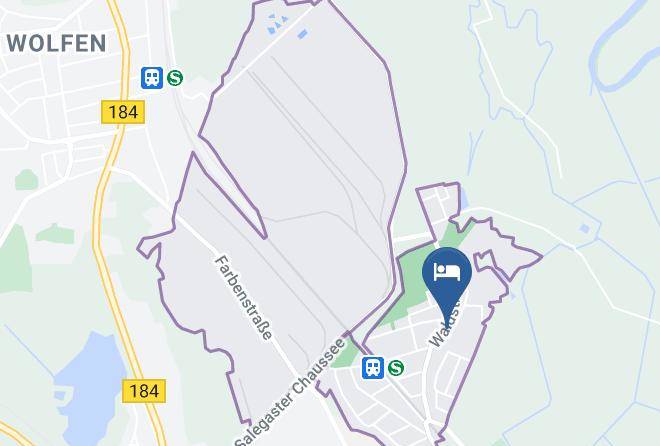 Anhalt Bitterfeld - Hotel Restaurant Salgaster Hof Maps