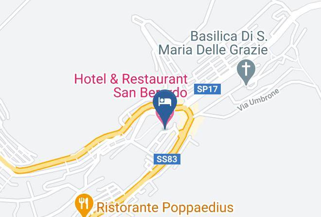 L Aquila - Hotel & Restaurant San Berardo Maps