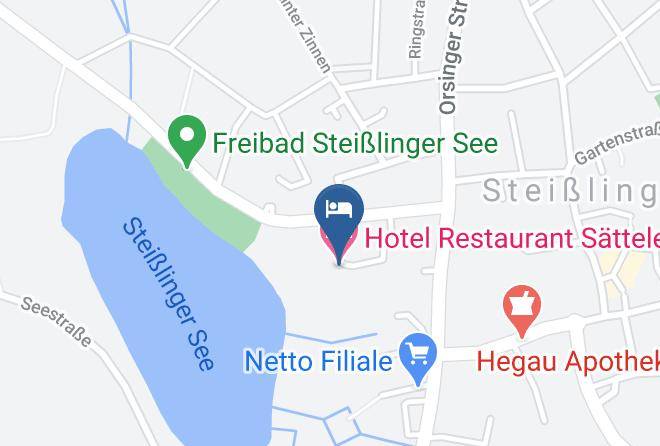 Constance - Hotel Restaurant Sattele Maps