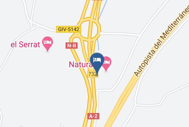 Girona - Hotel Restaurant Sausa Maps