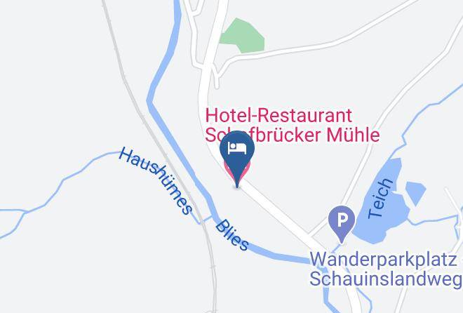 Neunkirchen - Hotel Restaurant Schafbrucker Muhle Maps