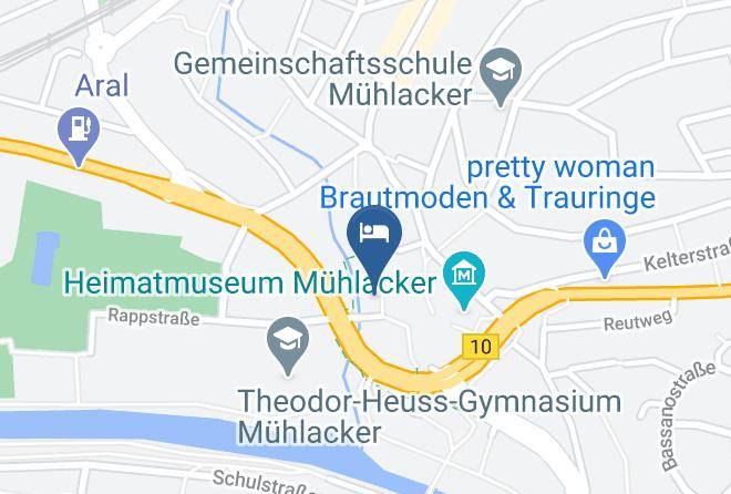 Enzkreis - Hotel Restaurant Scharfes Eck Muhlacker Maps