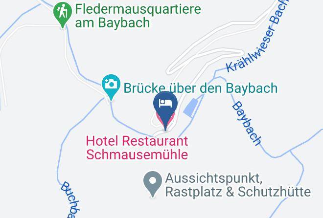Rhein Hunsruck Kreis - Hotel Restaurant Schmausemuhle Maps