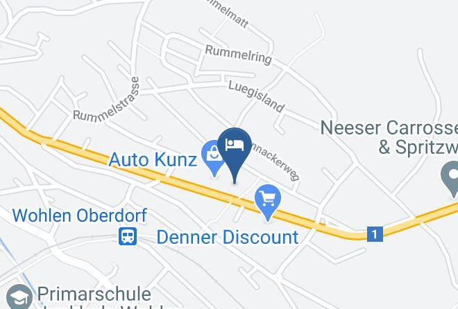 Hotel Restaurant Schonau Map