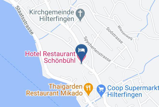 Hotel Restaurant Schonbuhl Map