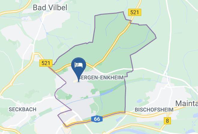 Frankfurt Am Main - Hotel & Restaurant Schone Aussicht Maps