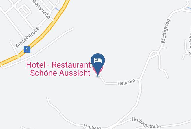Salzburg - Hotel Restaurant Schone Aussicht Maps