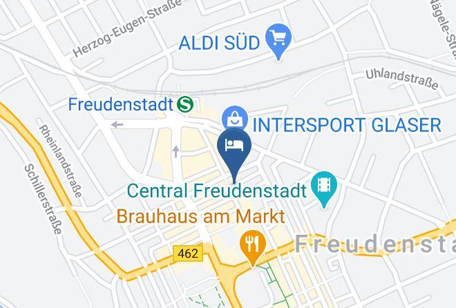 Freudenstadt - Hotel & Restaurant Schwanen Freudenstadt Maps