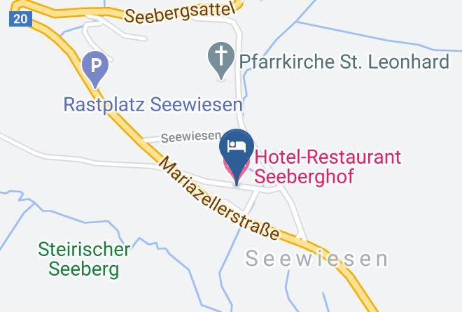 Bruck Murzzuschlag District - Hotel Restaurant Seeberghof Maps