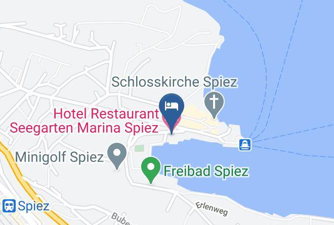 Frutigen Niedersimmental - Hotel Restaurant Seegarten Marina Spiez Maps