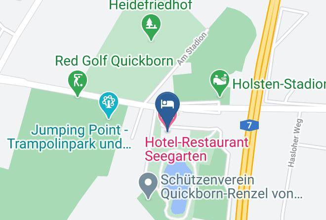 Hotel Restaurant Seegarten Map
