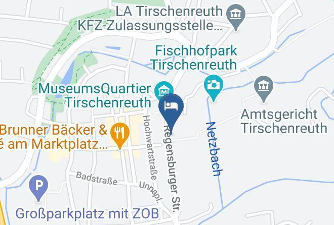 Tirschenreuth - Hotel & Restaurant Seenario Maps