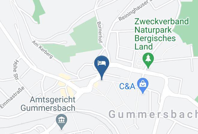 Oberbergischer Kreis - Hotel Restaurant Segieths Kupferpfanne Maps