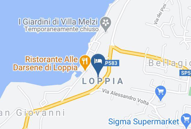 Como - Hotel & Restaurant Silvio Maps