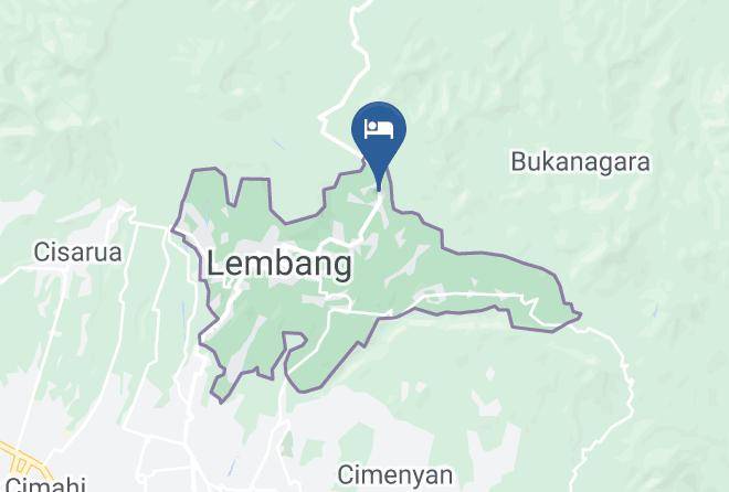 Bandung Barat - Sindang Reret Hotel & Restaurant Cikole Lembang Maps