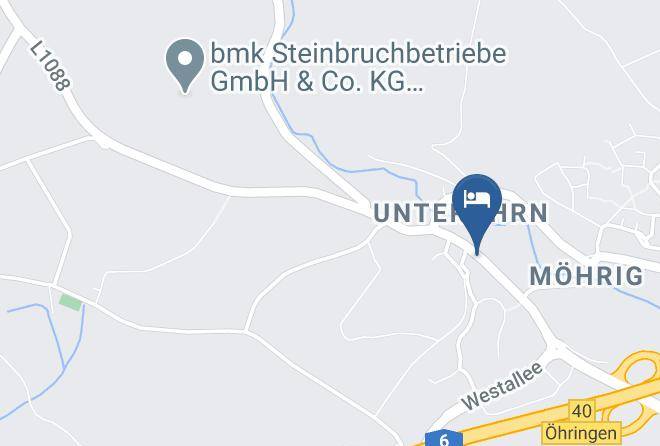 Hohenlohekreis - Hotel Restaurant Sinzinger's Krone Inh Fam B Sinzinger Maps