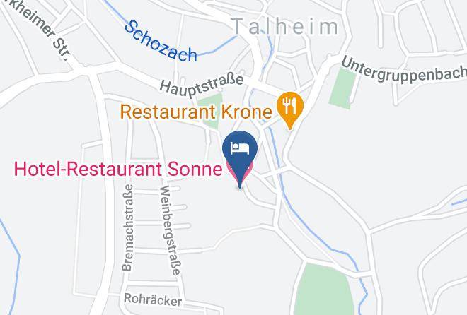Heilbronn - Hotel Restaurant Sonne Maps