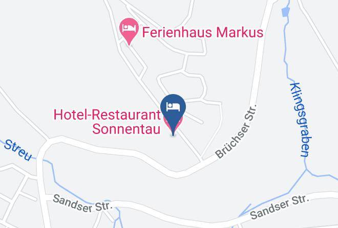 Hotel Restaurant Sonnentau Map