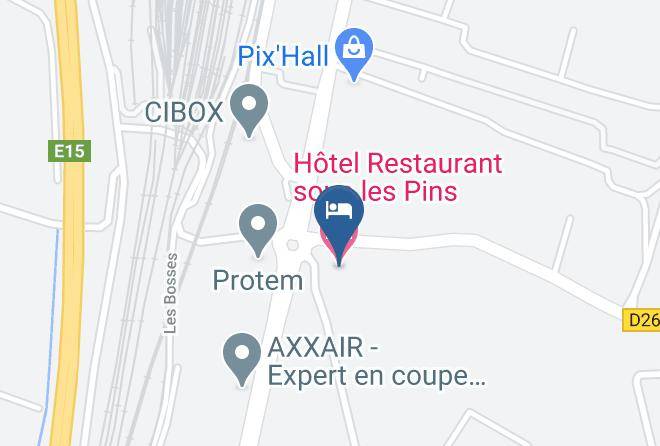 Drome - Hotel Restaurant Sous Les Pins Maps