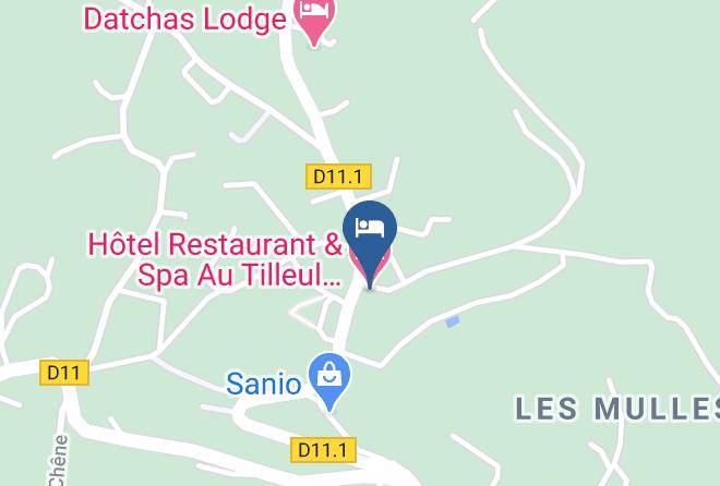 Hotel Restaurant & Spa Au Tilleul Colmar Labaroche Map