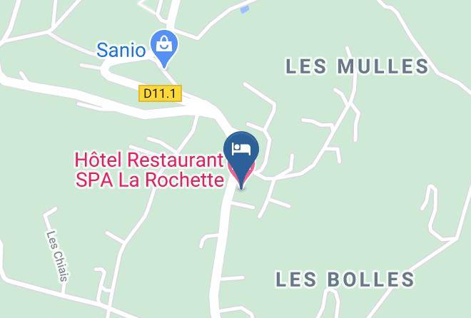 Haut Rhin - Hotel Restaurant Spa La Rochette Maps
