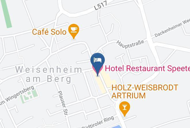 Bad Durkheim - Hotel Restaurant Speeter Maps