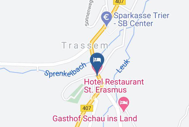 Hotel Restaurant St Erasmus Map