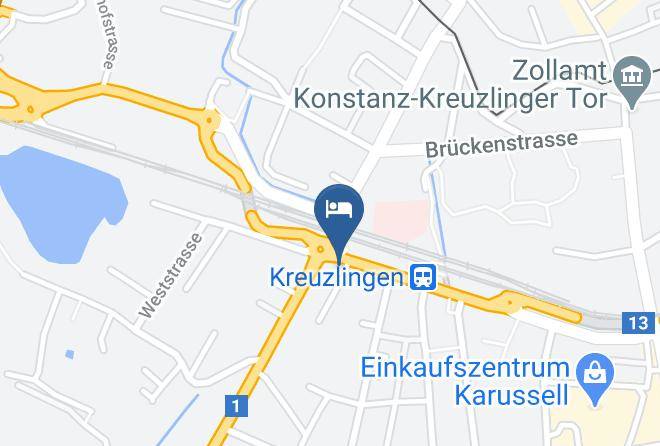 Kreuzlingen - Hotel Restaurant St Gallerhof Maps