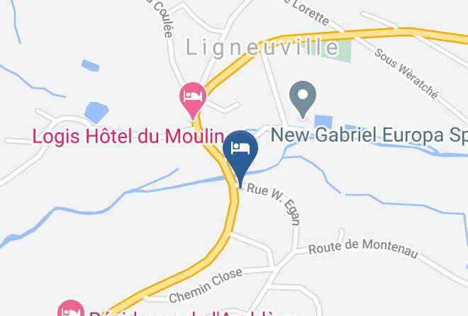 Liege - Hotel Restaurant St Hubert Maps
