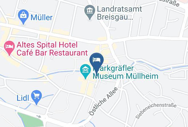 Breisgau Hochschwarzwald - Hotel Restaurant Stadthaus Maps