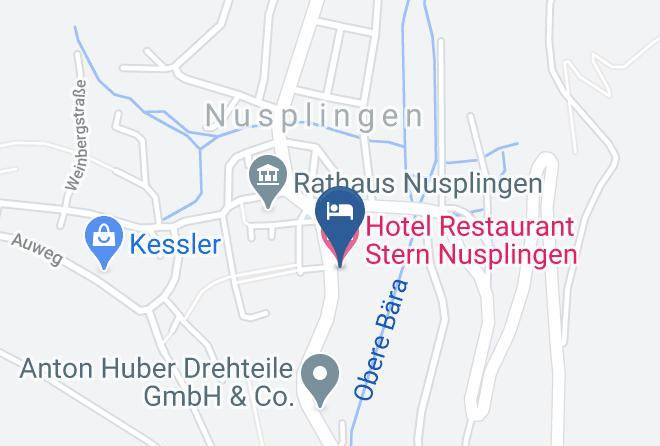 Hotel Restaurant Stern Nusplingen Map