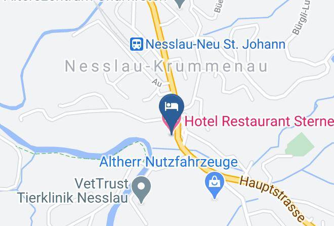 Toggenburg - Hotel Restaurant Sternen Maps