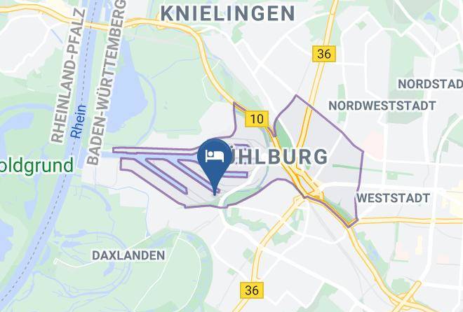 Karlsruhe - Hotel Restaurant Steuermann Maps