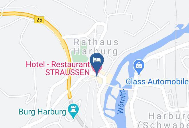 Hotel Restaurant Straussen Map