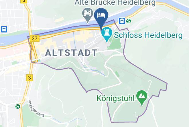 Heidelberg - Hotel Restaurant Sudpfanne Maps