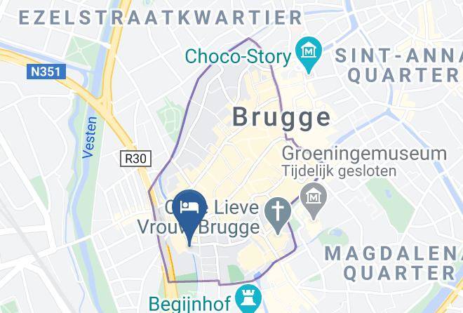 West Flanders - Hotel Restaurant 't Putje Maps