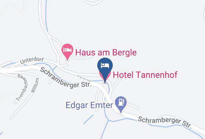 Rottweil - Hotel Tannenhof Maps