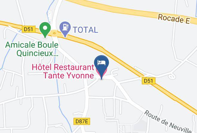 Rhone - Hotel Restaurant Tante Yvonne Maps