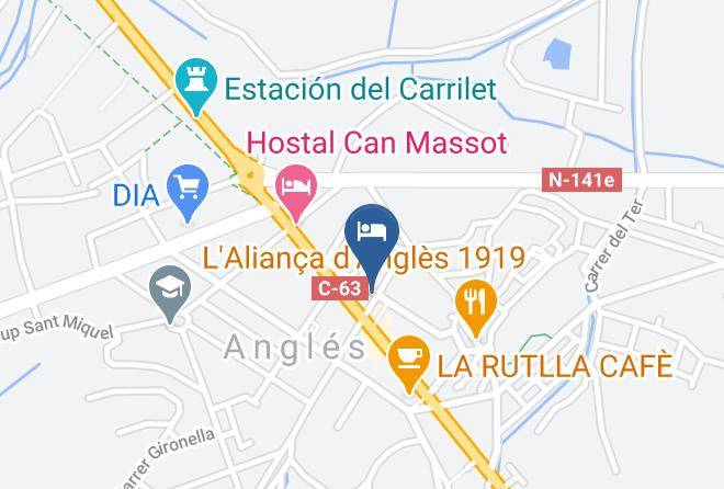 Girona - Hotel Restaurant Tarres Maps