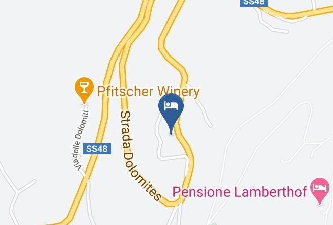 Bolzano - Hotel Restaurant Tenz Maps