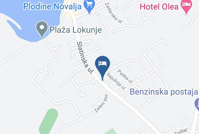 Novalja - Hotel & Restaurant Terra Maps