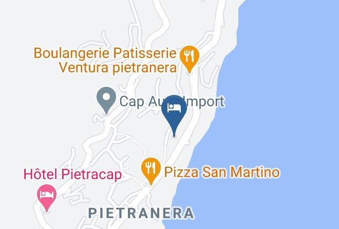 Northernsica - Le Calavita Hotel Restaurant Rooftop Bastia Maps