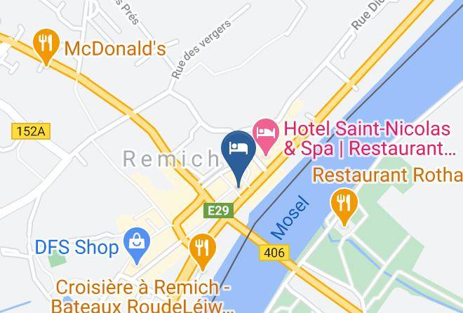 Remich - Hotel & Restaurant The Nest Maps